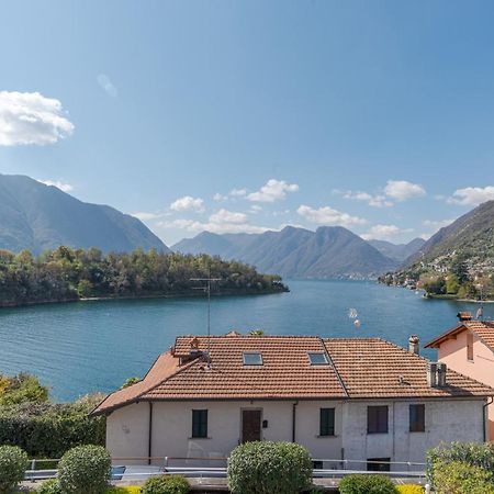 Lake Como Apartment With Balcony And Private Parking オッスッチョ エクステリア 写真