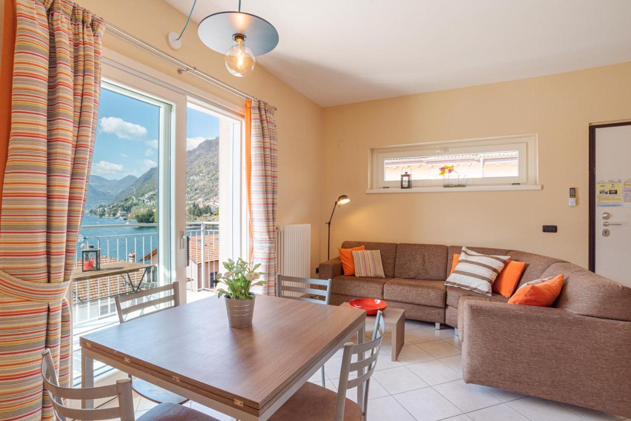 Lake Como Apartment With Balcony And Private Parking オッスッチョ エクステリア 写真