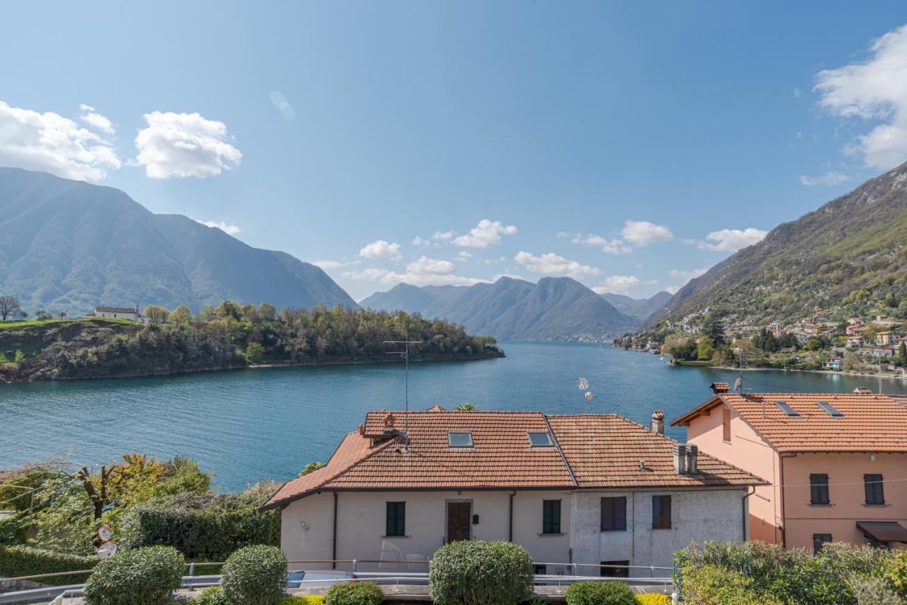 Lake Como Apartment With Balcony And Private Parking オッスッチョ エクステリア 写真
