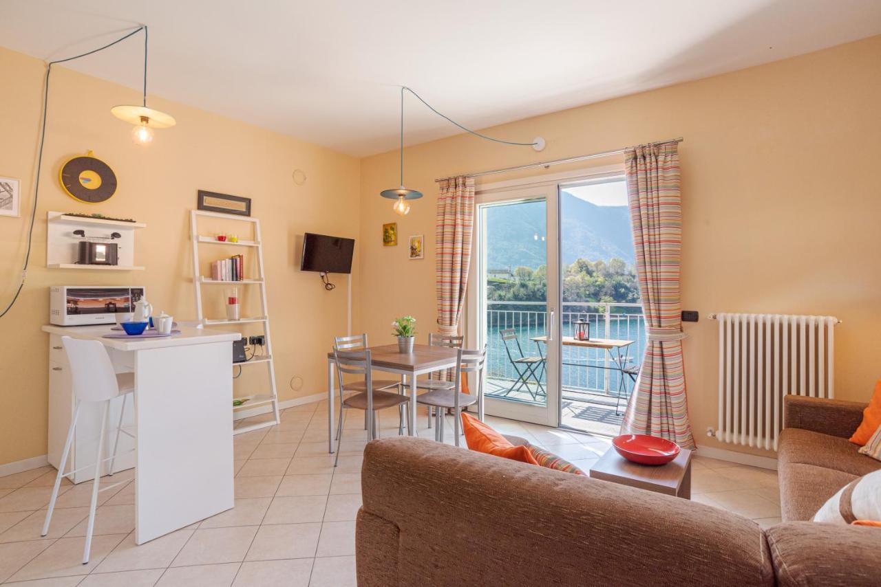 Lake Como Apartment With Balcony And Private Parking オッスッチョ エクステリア 写真