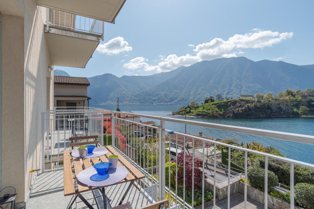 Lake Como Apartment With Balcony And Private Parking オッスッチョ エクステリア 写真